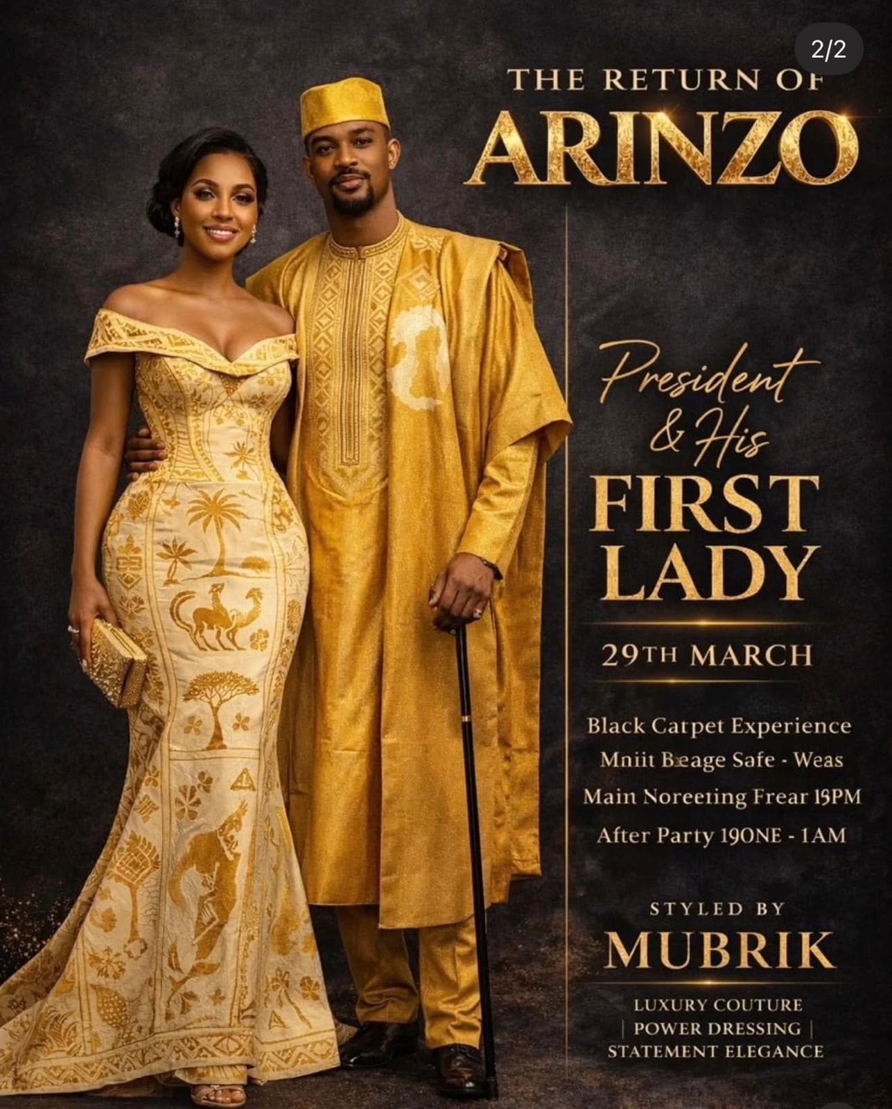 THE RETURN OF ARINZO: Iyabo Ojo Sets Lagos Ablaze With a Presidential‑Themed Nollywood Premiere - image 2