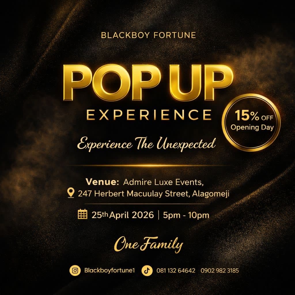 Blackboyfortune pop up