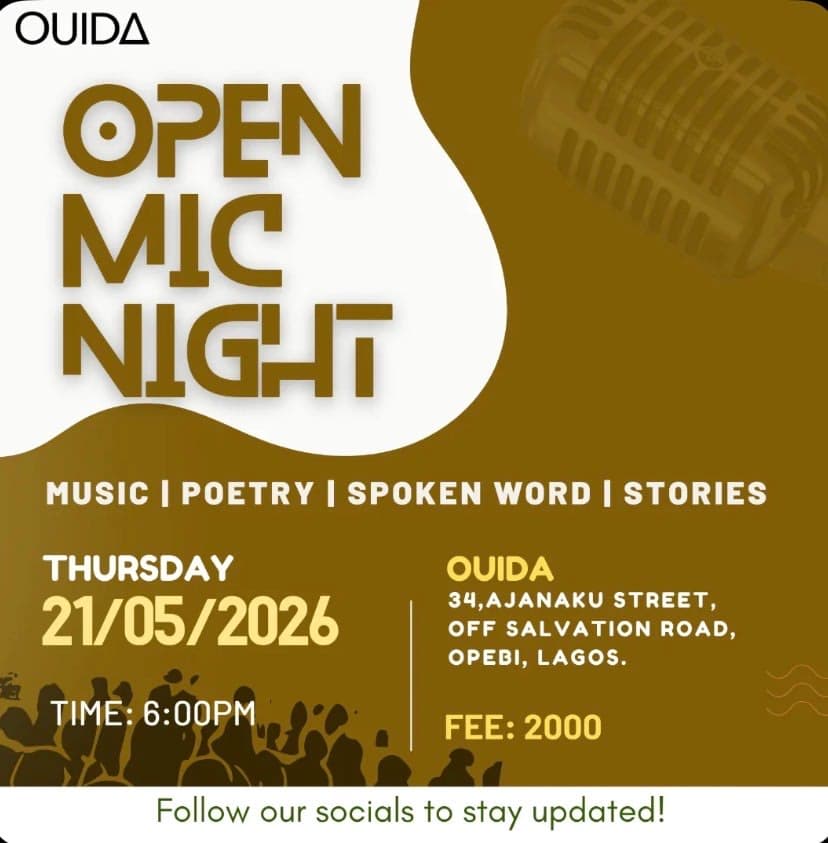 Ouida Open Mic Night