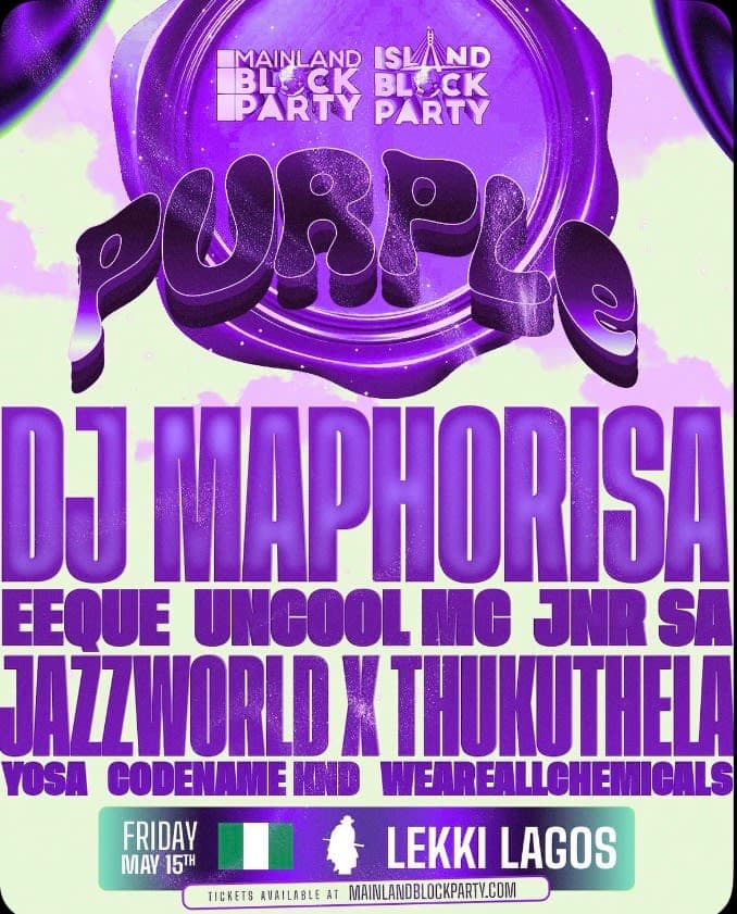 Mainland Block Party x Island Block Party – Purple Edition
