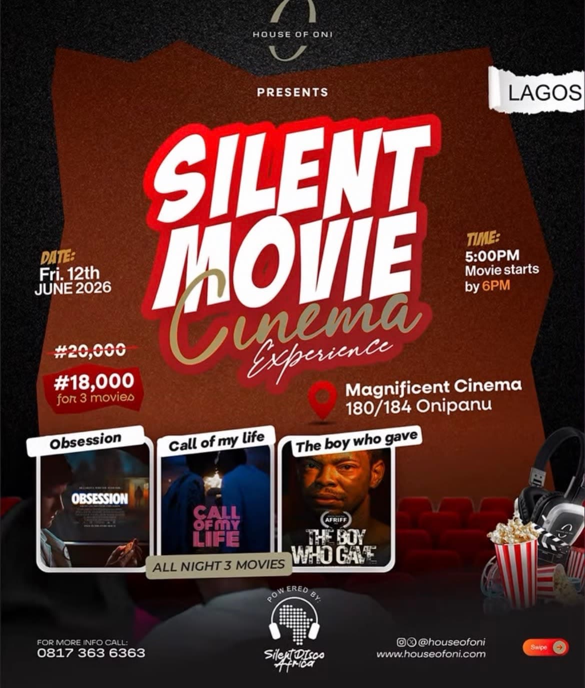Silent Movie Cinema Experience