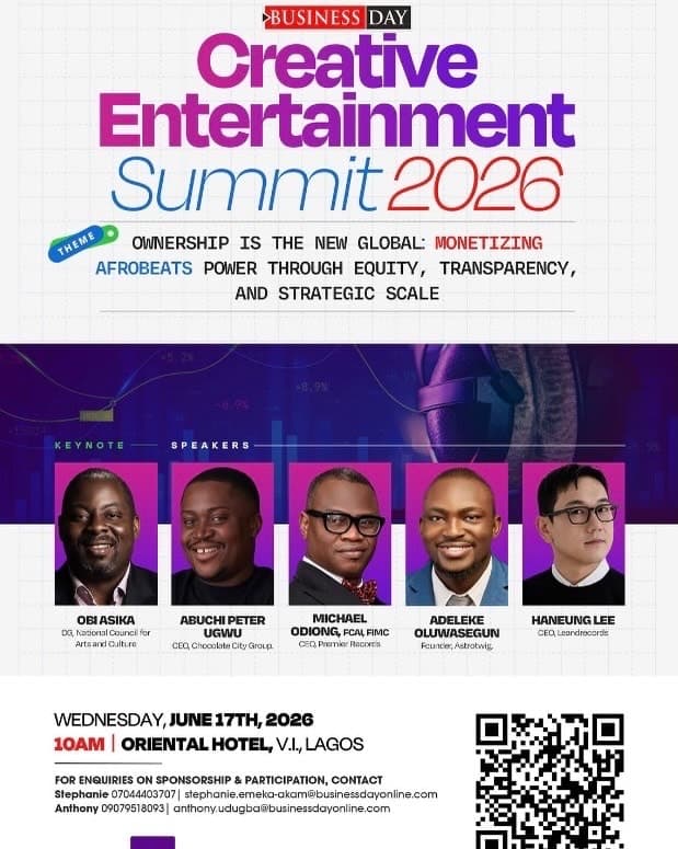 Business Day Creative Entertainment Summit 2026